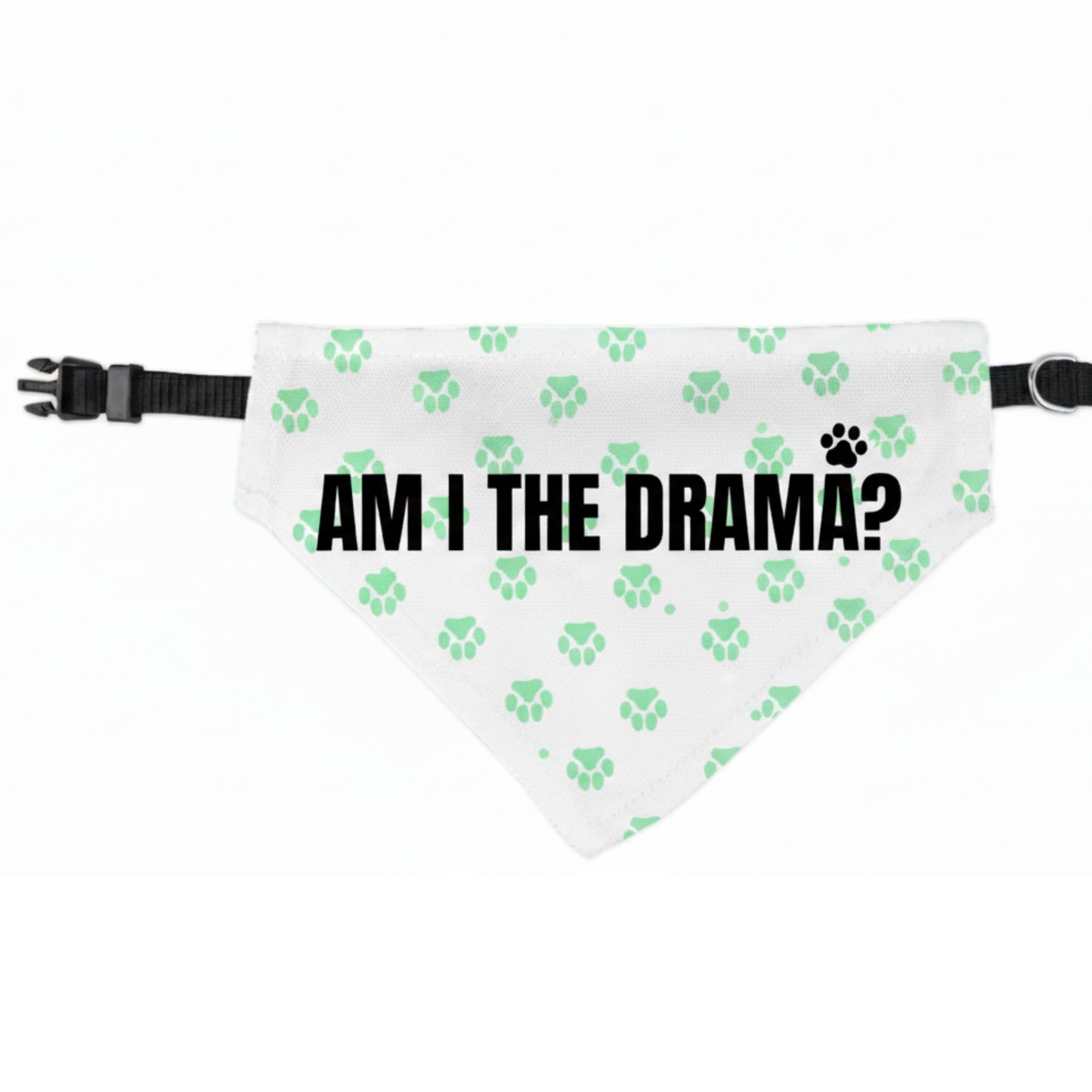 Pawfensive AM I THE DRAMA? Collared Pet Bandana